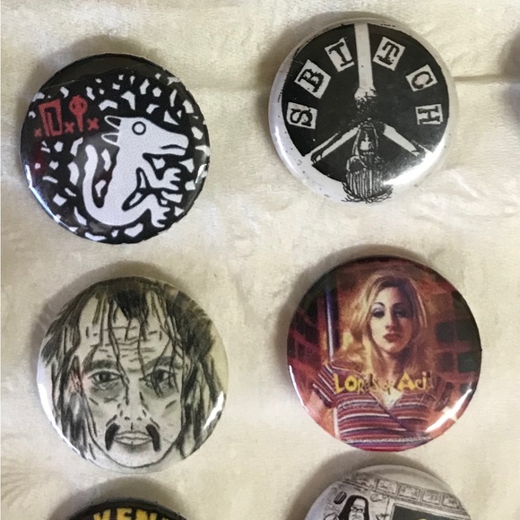 Vintage Punk Rock Pins - Picture 13 of 15